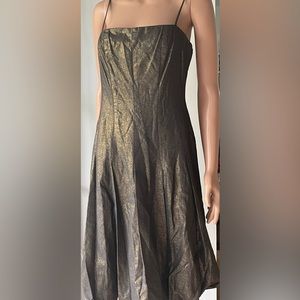 BCBG dress golden dress Size 10